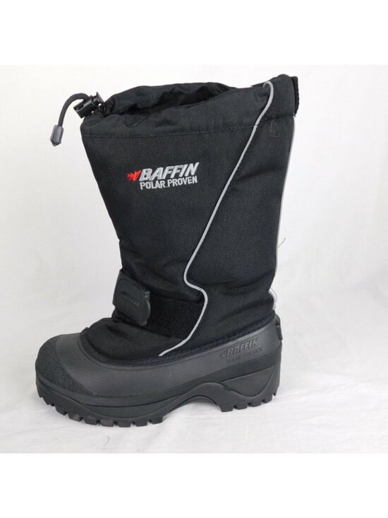 Baffin Polar Proven Men Tundra Size 7 Black Boot -40 F/C Rating Removable Liner